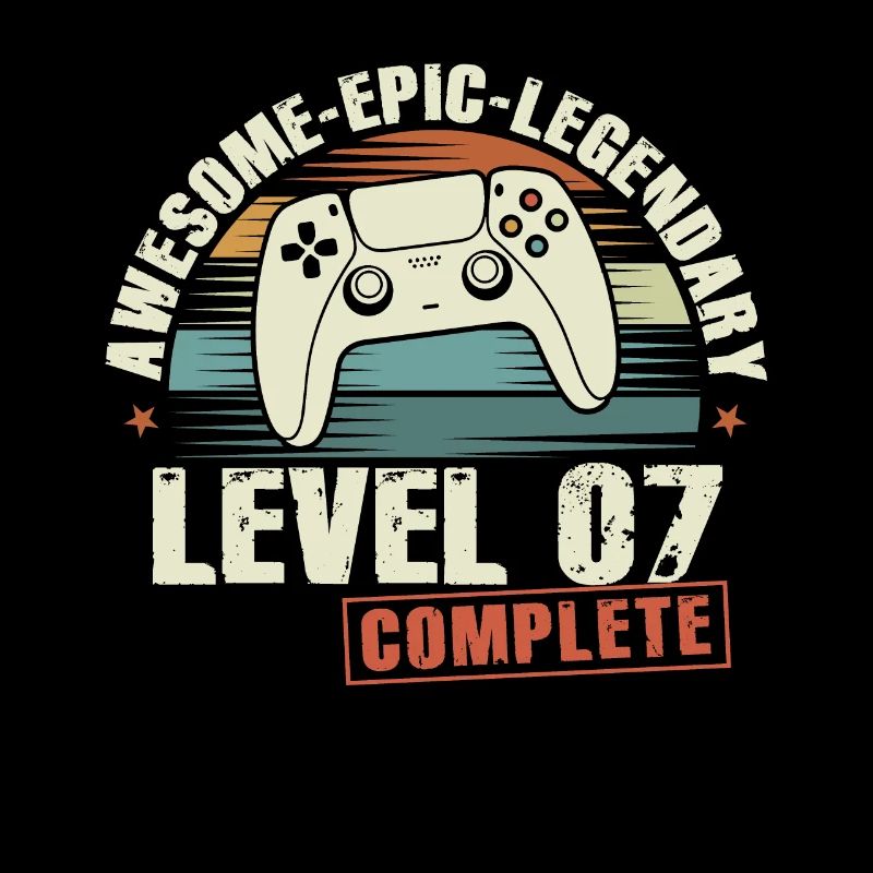 Level 7 Complete 7th Birthday Gift