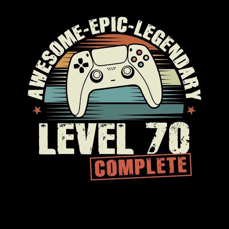 Level 70 Complete 70th Birthday Gift