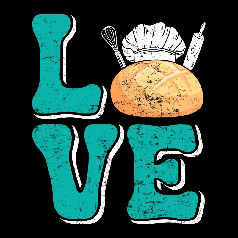 Bread Baking Love LOVE Bakery Bread Baker Bread Baking