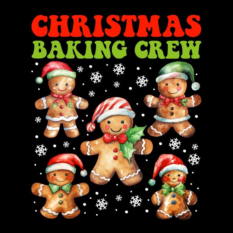 Weihnachten Backfans Christmas Baking Crew