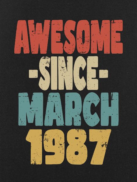 Awesome March 1987