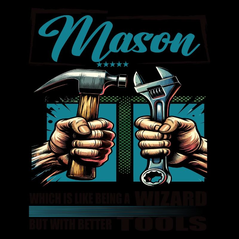 Mason Profession Saying Worker