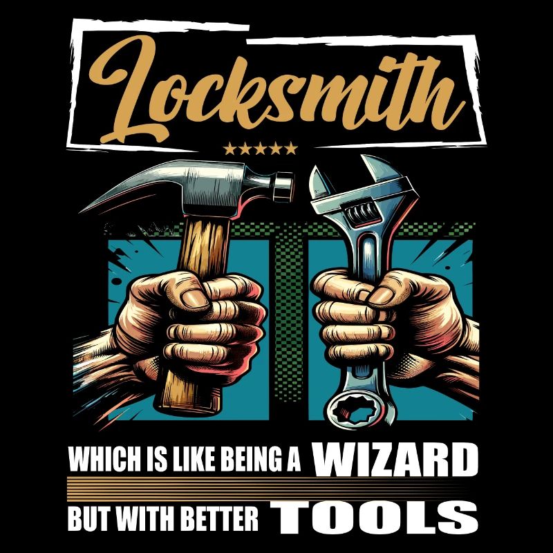 Locksmith Profession Saying Worker