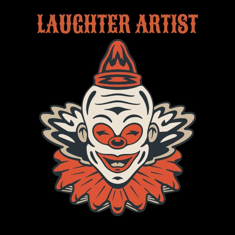 Cirque Clown Drôle Effrayant Creep Bouffon Effrayant Joker