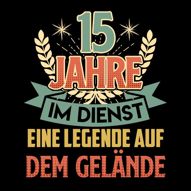 15 ans de service sur le terrain