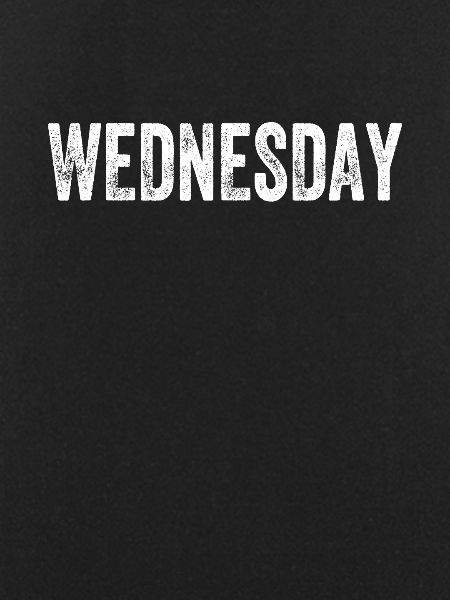 Wednesday Weekday