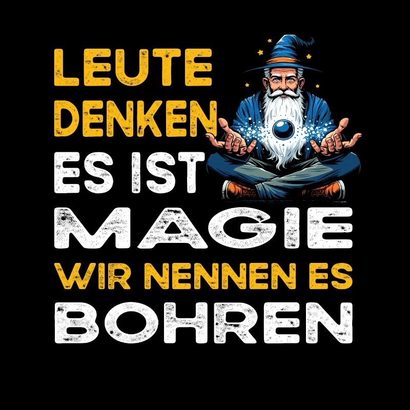 People Thinking Magic Drilling Dentist