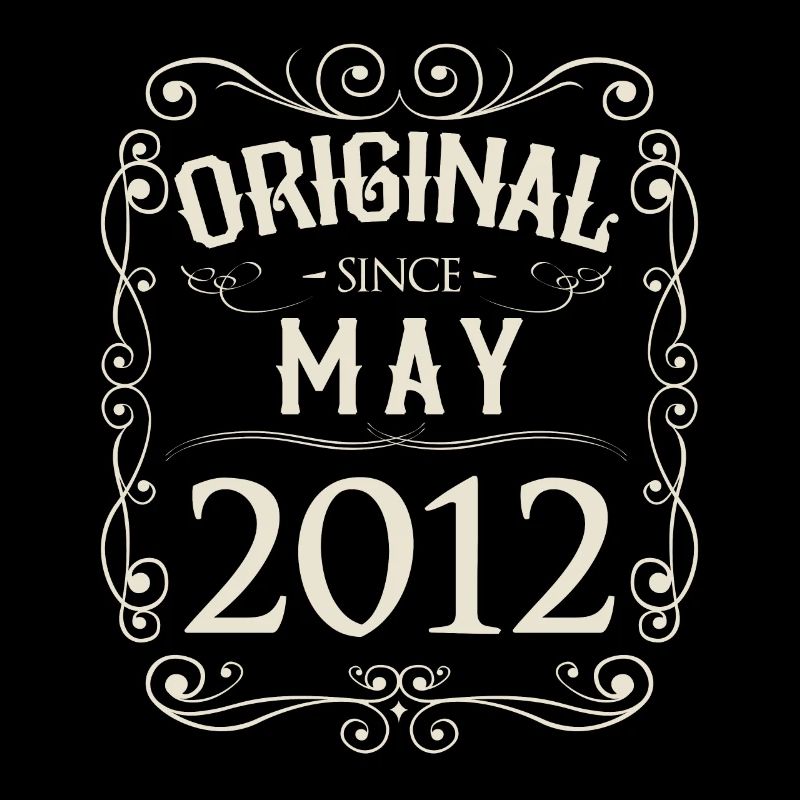 Vintage - Original since Mai 2012 Geburtstag
