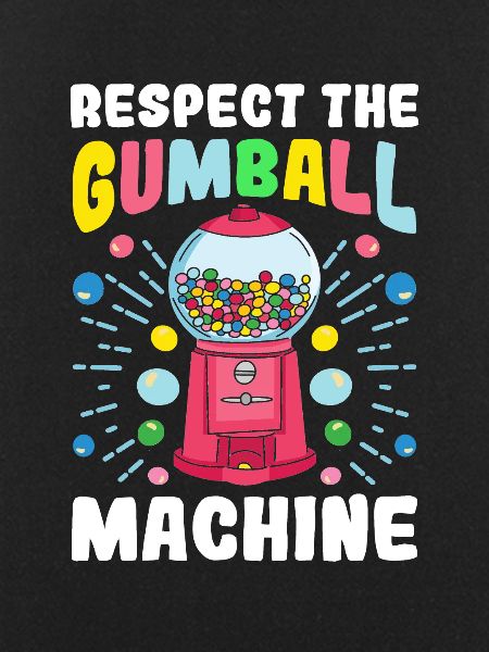 Funny chewing gum machine