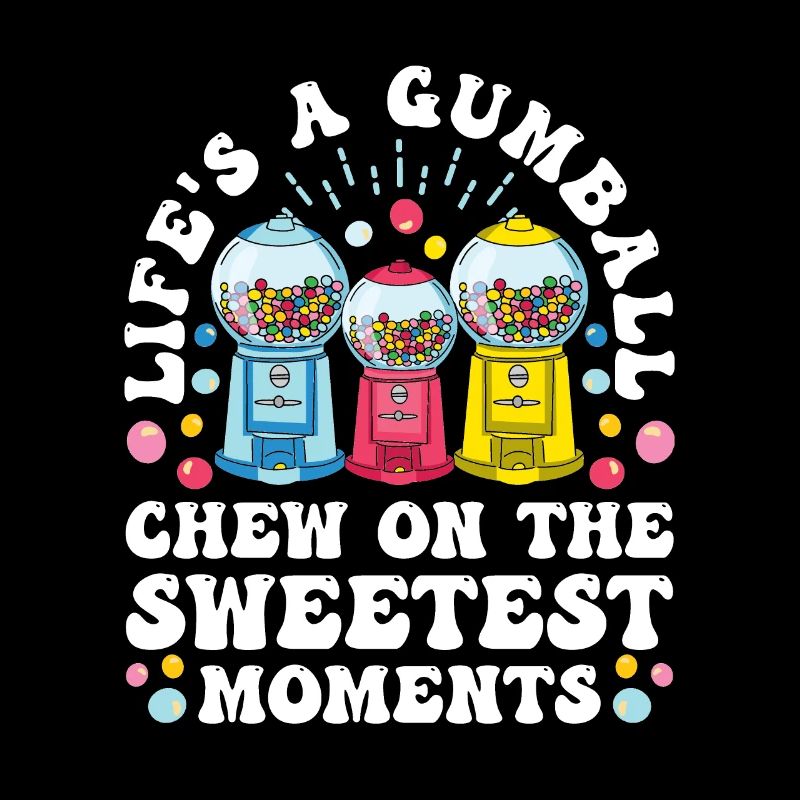 Funny chewing gum machine