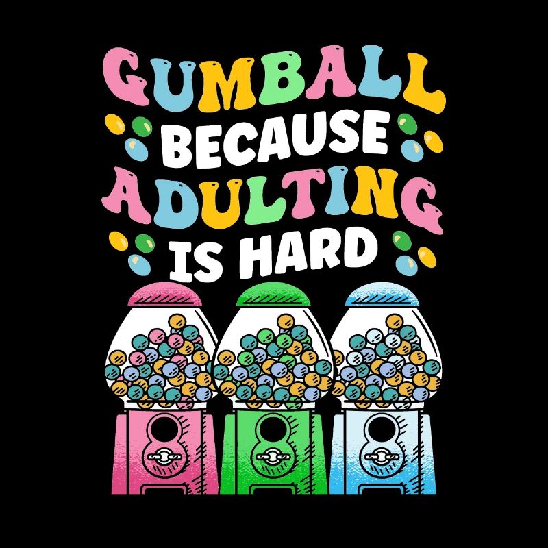 Funny chewing gum machine