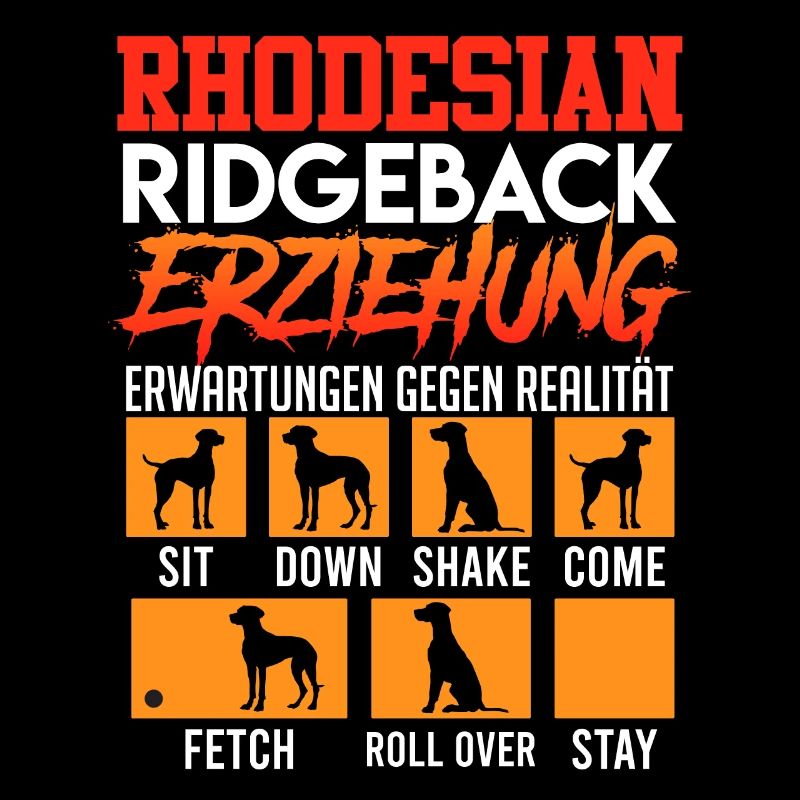 RHODESIAN RIDGEBACK ERZIEHUNG Hundetraining Lustig