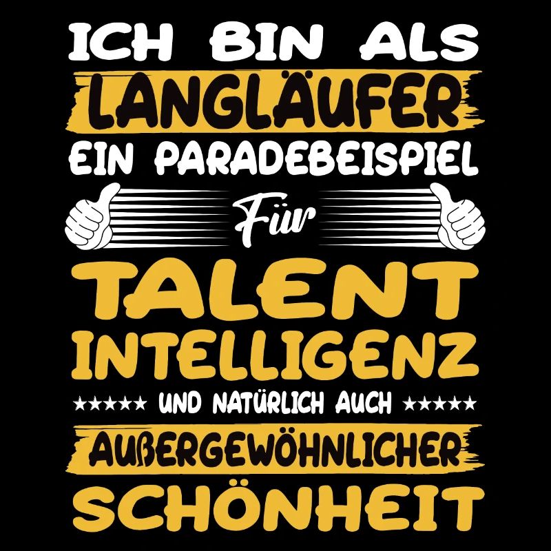 Langläufer ein Paradebeispiel Langlaufen