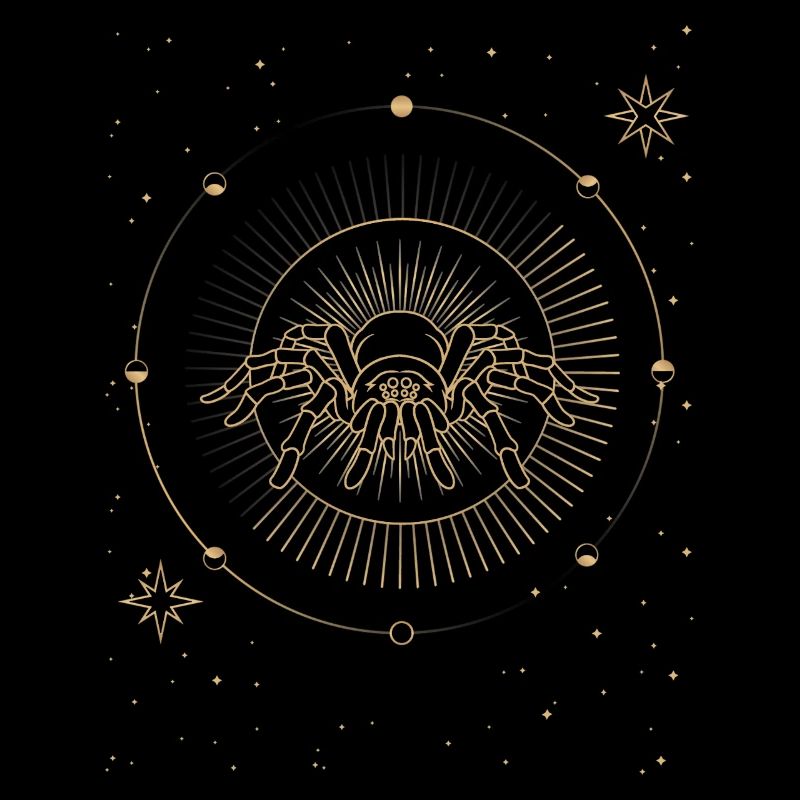 Spider Celestial Mystery and Elegance