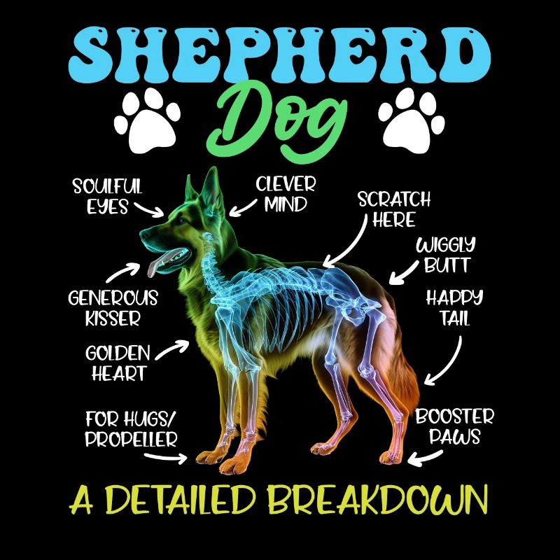 German Shepherd SHEPHERD DOG DETAILED BREAKDOWN