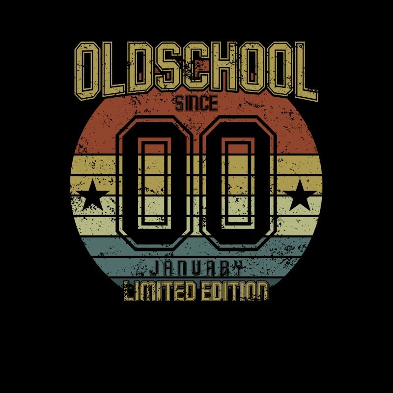 January 2000 - Geburtstag im Januar Oldschool