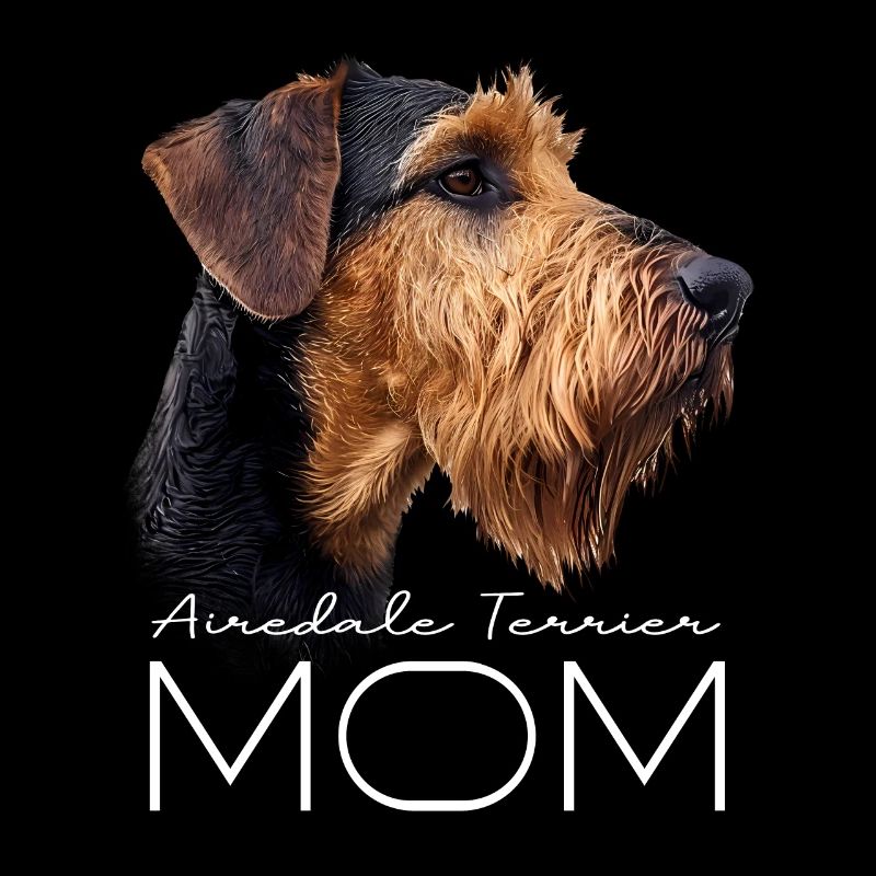 Maman Airedale Terrier