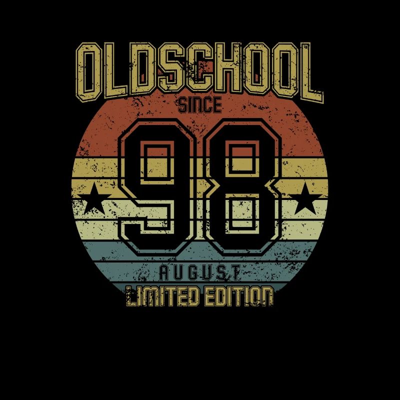 August 1998 - Geburtstag im August Oldschool