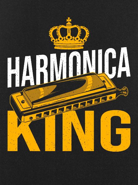 Playing Harmonica Gift