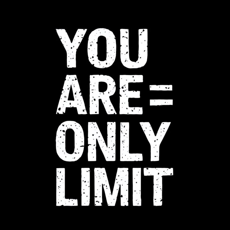 Vous n’êtes qu’une citation de motivation limite