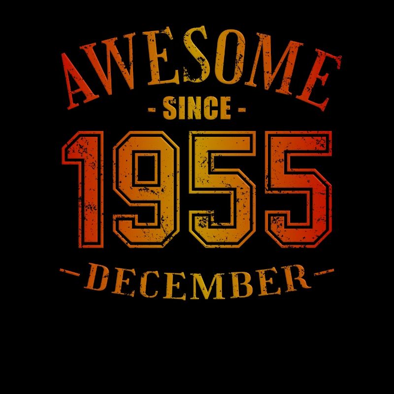 December 1955 - Geburtstag im Dezember Awesome