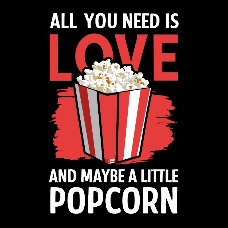 Dicton de pop-corn amusant, pop-corn en rafale