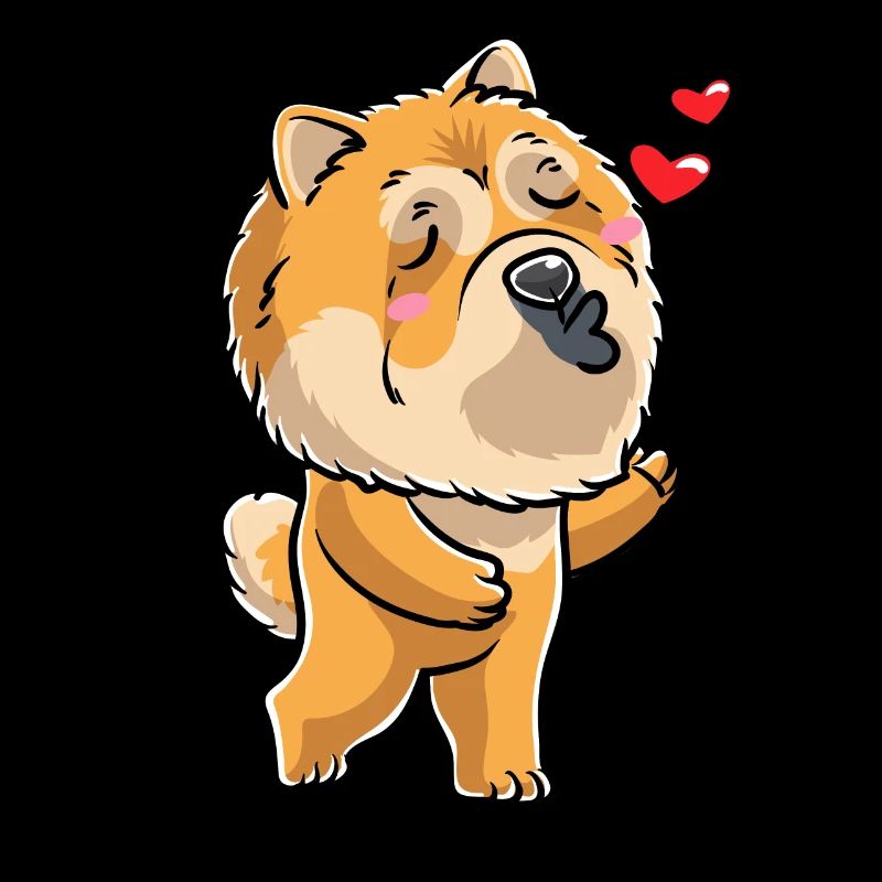 Chow-chow-hund-emoticon