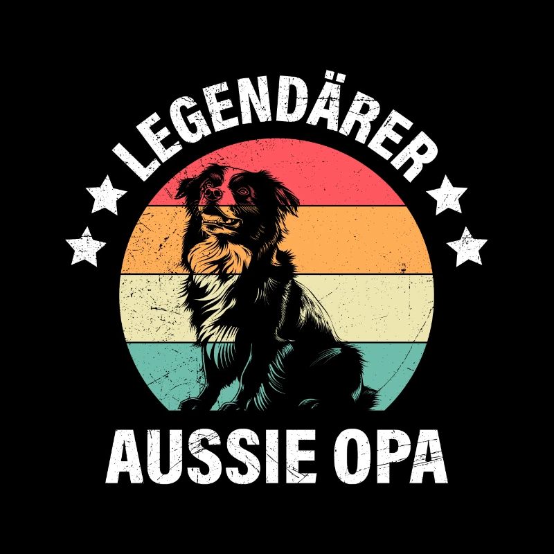 Hunde Opa LEGENDÄRER AUSSIE OPA Australian