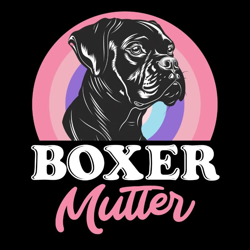 Chien Maman BOXER MÈRE Boxer Propriétaire de chien