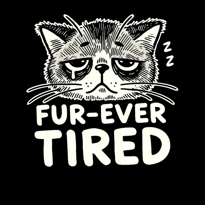Emo Cat Design for Gothic Cat Lovers and