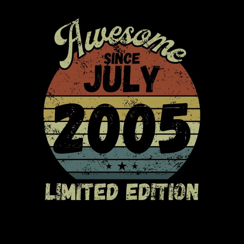 Awesome since July 2005 - Geburtstag