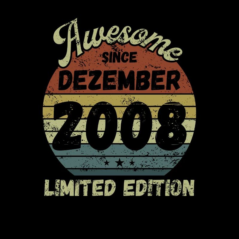 Awesome since December 2008 - Geburtstag