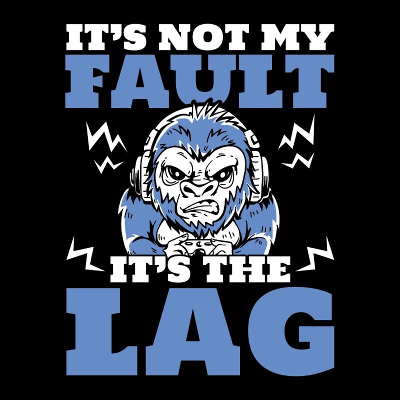 Play controller gaming "it's not my fault,
