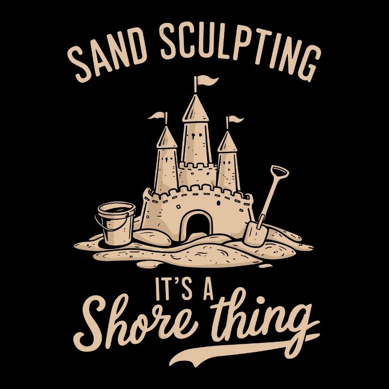 Art créatif des châteaux de sable sur la plage | Sculptures