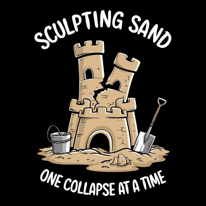 Art créatif des châteaux de sable sur la plage | Sculptures