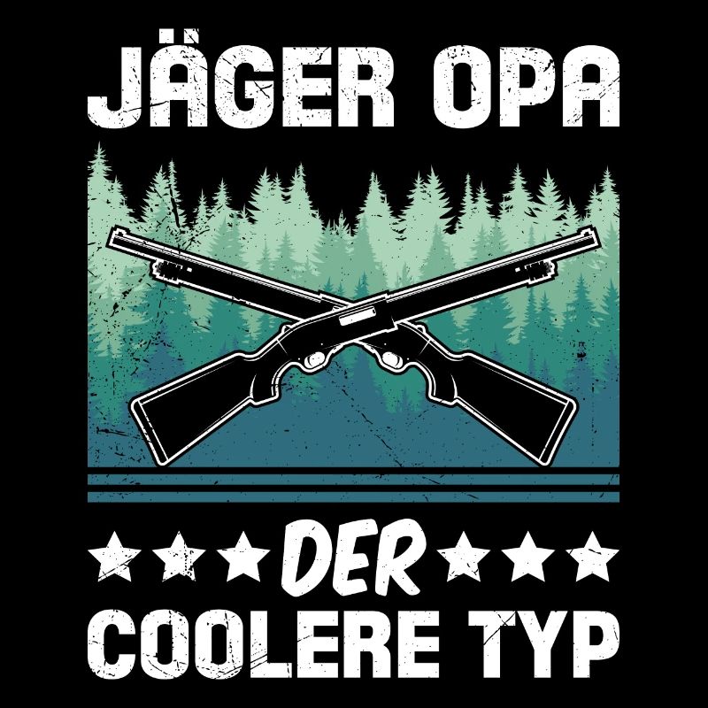 JÄGER OPA DER COOLERE TYP Lustiges Großvater