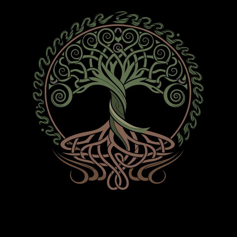 Neo Celtic Lebensbaum Symbolik