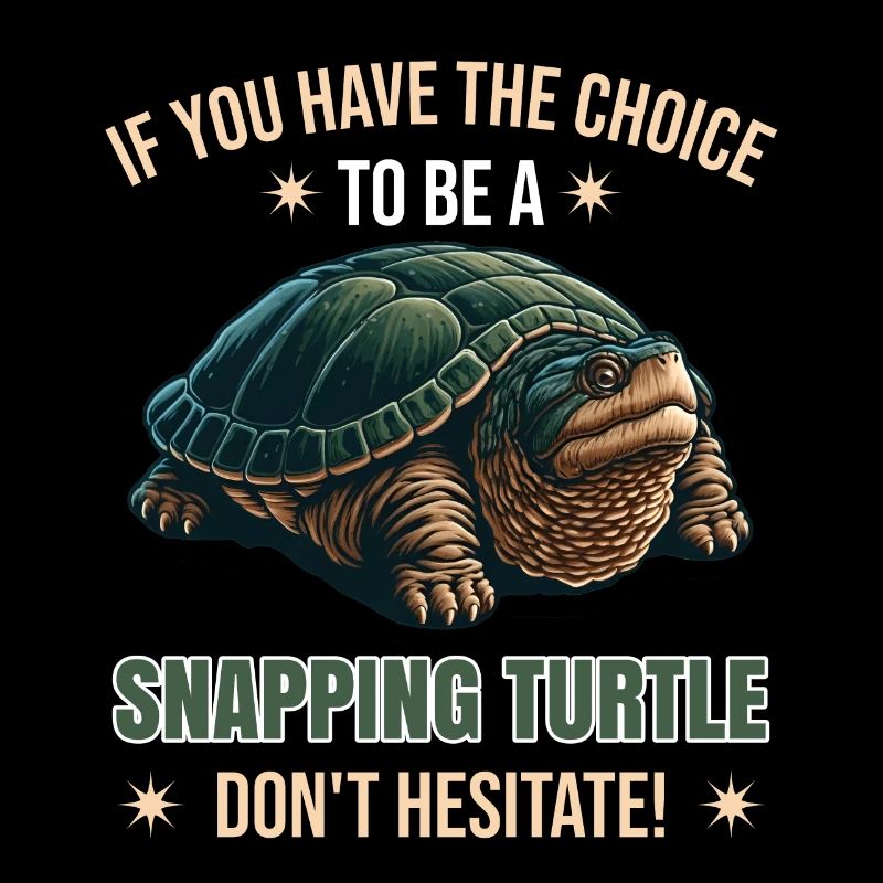 Alligator Snapping Turtle Spruch | Lustige