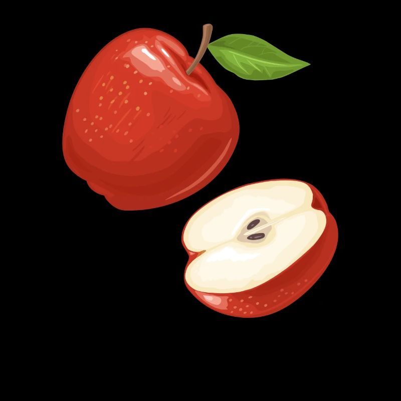 Apple Motif Tshirt | Fruit Fruit T-Shirt |