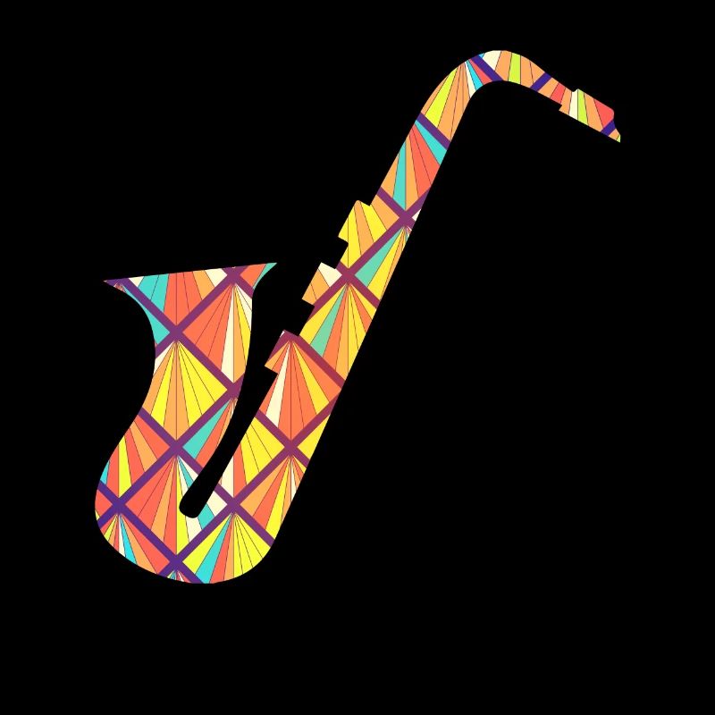 Saxophone Geometric