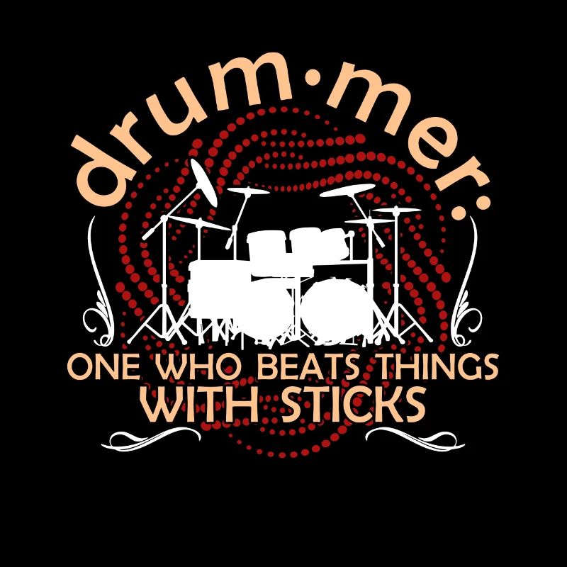 Drummer One Who Beats Things With Sticks