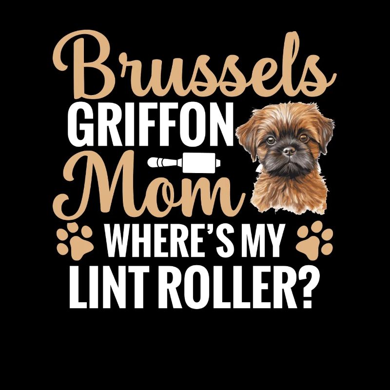 Maman griffon bruxelloise Où est mon Lintroll ?