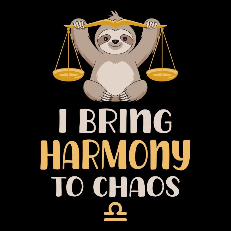 Libra Zodiac Sign Sloth: Harmony into Chaos