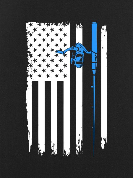 Flag Fishing Rod