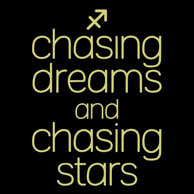Sagittarius Zodiac Chasing Dreams Chasing Stars