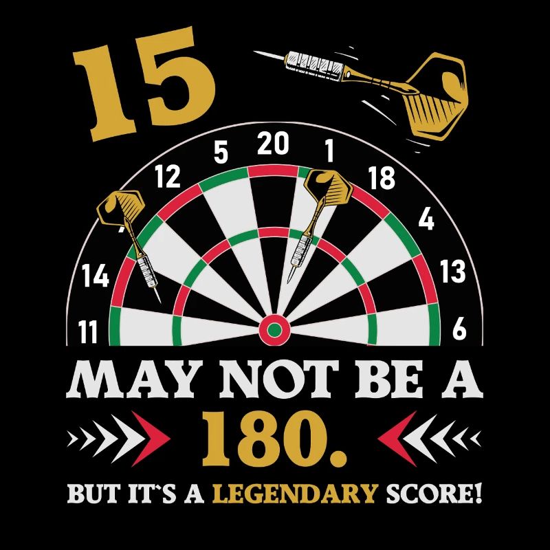 Pas 180 mais un classique : les fléchettes du 15e anniversaire