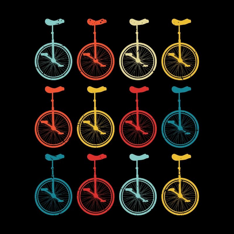 This guy loves unicycles
