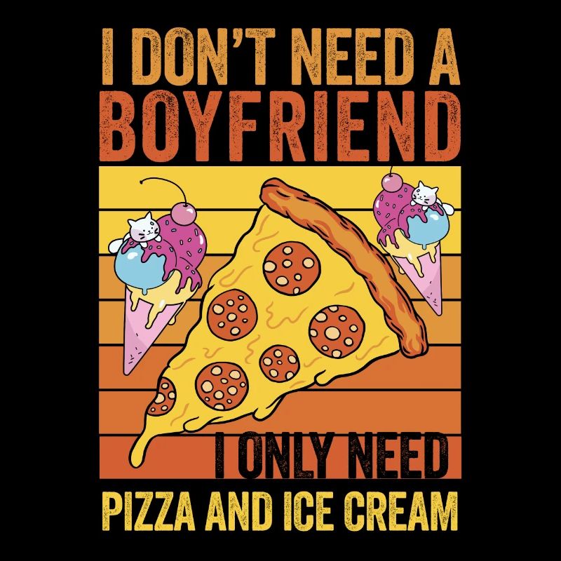 Pizza & Eis: Meine Wahren Lieben