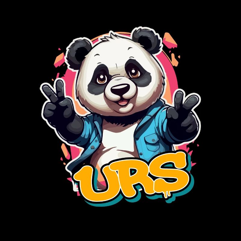LARS - Handsome boy name with cool panda