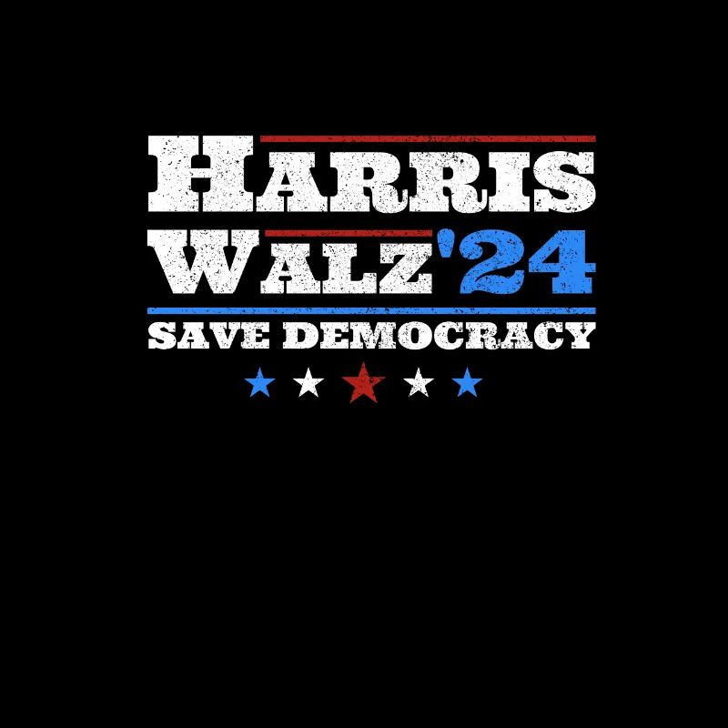 Kamala Harris & Tim Walz 2024 Support Shirt